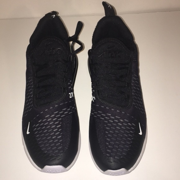 Men's Nike Air Max 270 Black/White/Anthracite - Picture 6 of 6